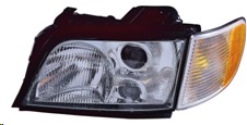 Aftermarket HEADLIGHTS for AUDI - S6, S6,96-97,LT Headlamp assy composite