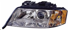 Aftermarket HEADLIGHTS for AUDI - A6, A6,00-01,LT Headlamp assy composite