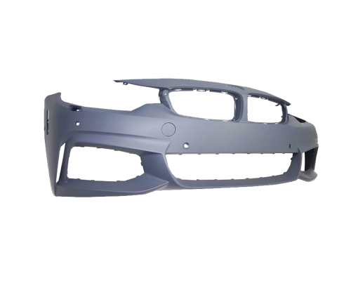 Aftermarket BUMPER COVERS for BMW - 440I, 440i,17-20,Front bumper cover