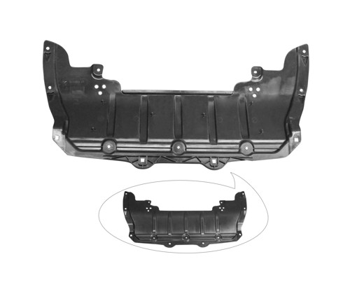Aftermarket UNDER ENGINE COVERS for BMW - 740LE XDRIVE, 740Le xDrive,17-17,Lower engine cover