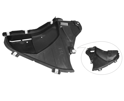 Aftermarket FENDERS LINERS/SPLASH SHIELDS for BMW - 540I, 540i,17-20,RT Front fender splash shield