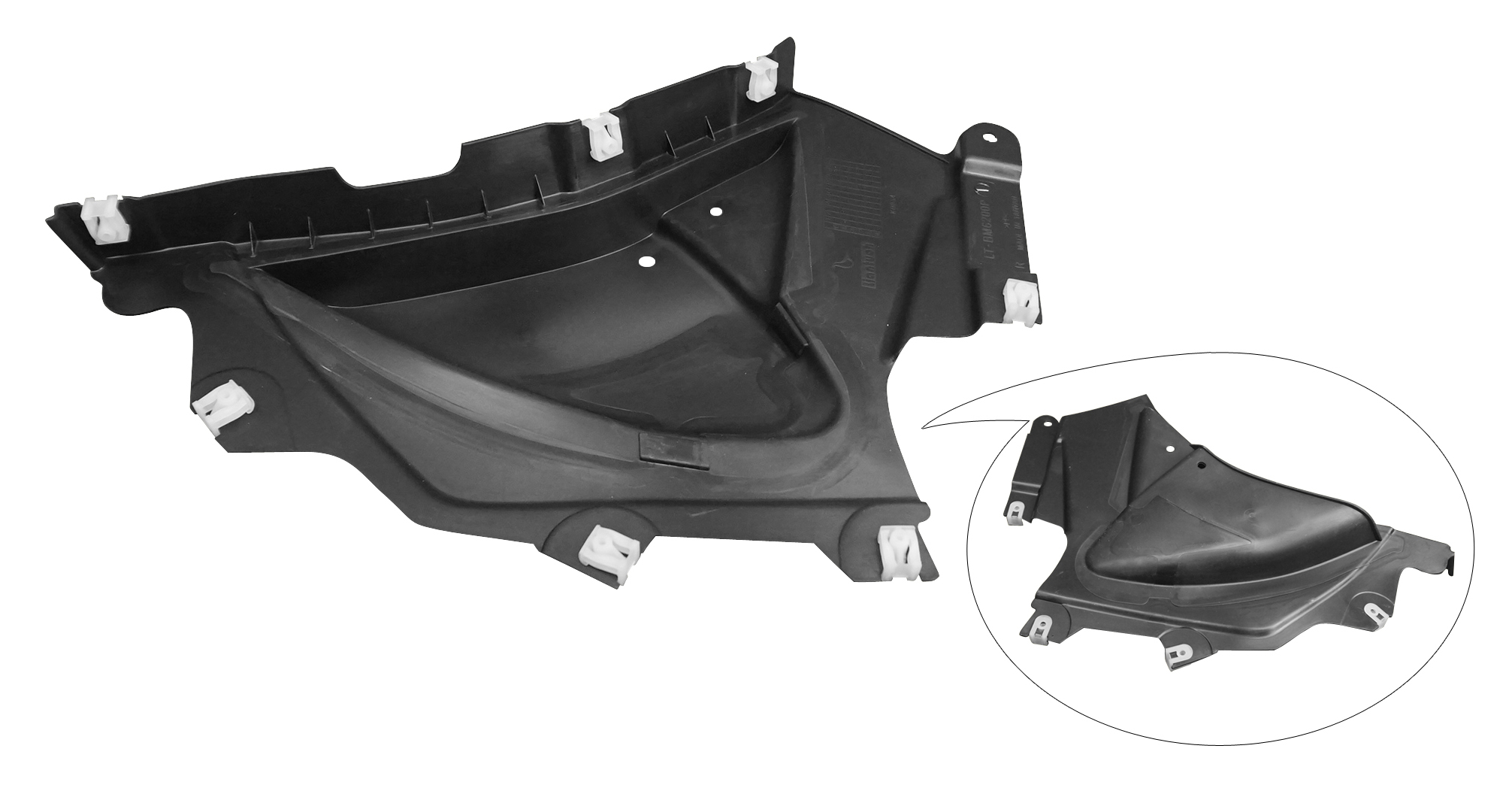 Aftermarket FENDERS LINERS/SPLASH SHIELDS for BMW - 330I, 330i,19-24,RT Front fender splash shield
