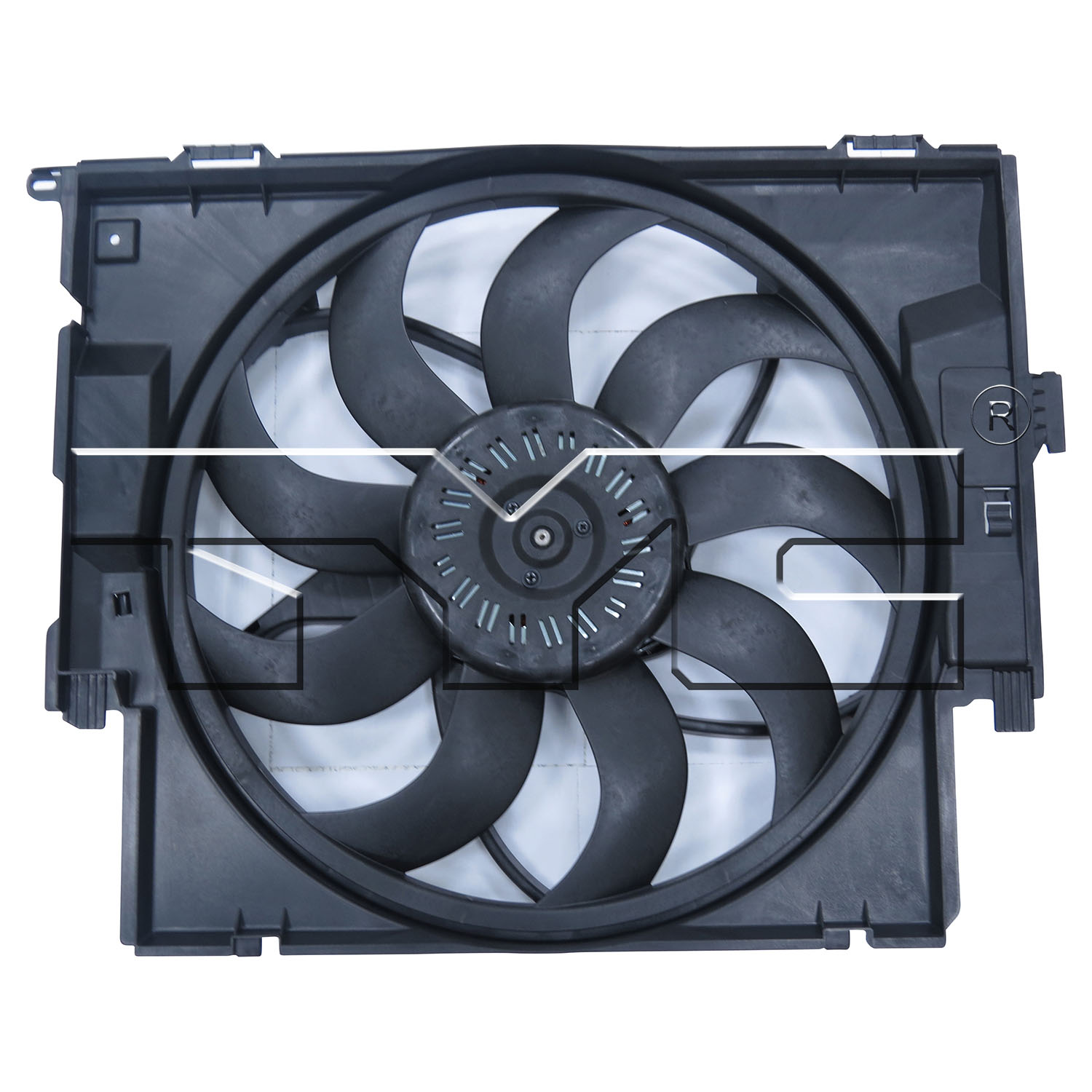 Aftermarket FAN ASSEMBLY/FAN SHROUDS for BMW - 428I GRAN COUPE, 428i Gran Coupe,15-16,Radiator cooling fan assy