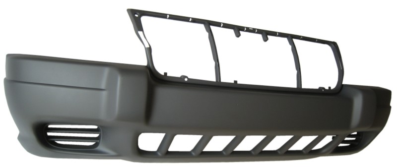 Aftermarket BUMPER COVERS for JEEP - GRAND CHEROKEE, GRAND CHEROKEE,00-02,Front bumper cover
