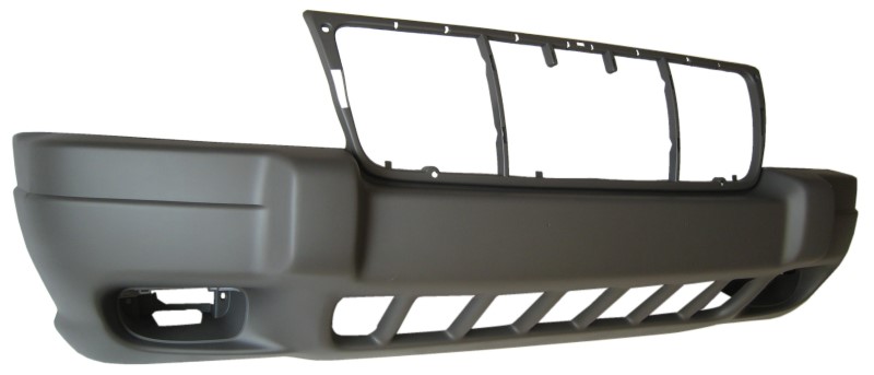 Aftermarket BUMPER COVERS for JEEP - GRAND CHEROKEE, GRAND CHEROKEE,99-99,Front bumper cover