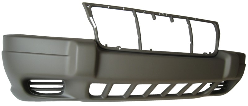 Aftermarket BUMPER COVERS for JEEP - GRAND CHEROKEE, GRAND CHEROKEE,03-03,Front bumper cover