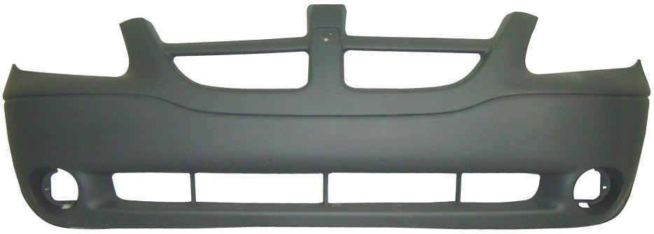 Aftermarket BUMPER COVERS for DODGE - GRAND CARAVAN, GRAND CARAVAN,01-04,Front bumper cover