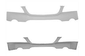 Aftermarket BUMPER COVERS for CHRYSLER - PACIFICA, PACIFICA,04-06,Front bumper cover