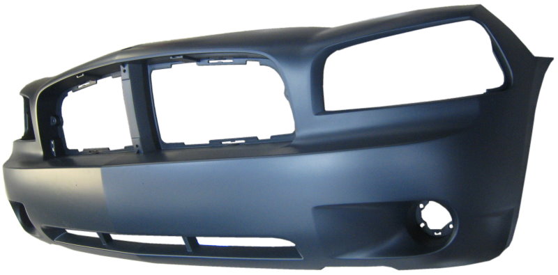 Aftermarket BUMPER COVERS for DODGE - CHARGER, CHARGER,07-10,Front bumper cover