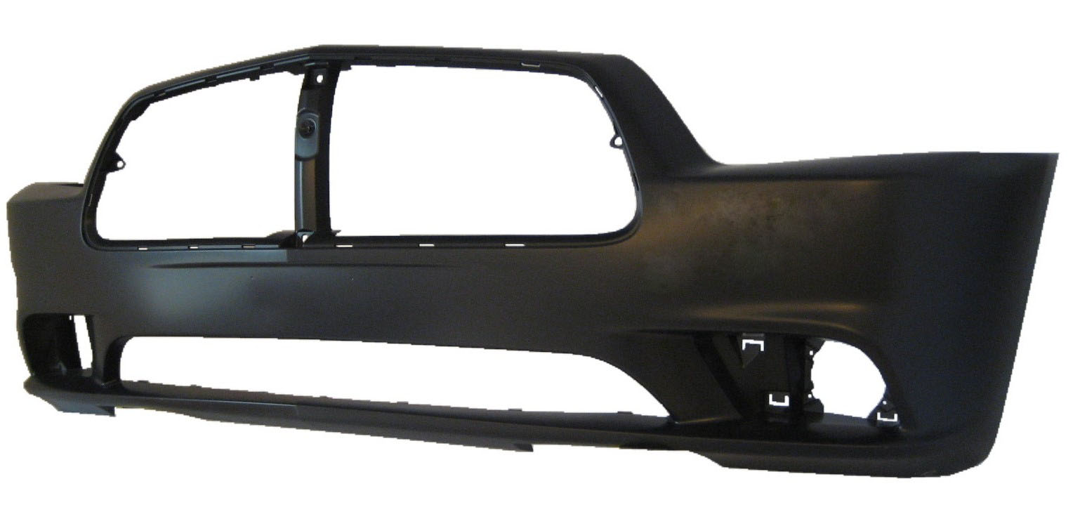 Aftermarket BUMPER COVERS for DODGE - CHARGER, CHARGER,11-14,Front bumper cover