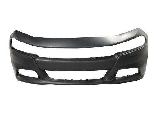 Aftermarket BUMPER COVERS for DODGE - CHARGER, CHARGER,15-23,Front bumper cover