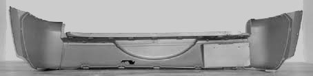 Aftermarket BUMPER COVERS for JEEP - LIBERTY, LIBERTY,02-03,Rear bumper cover
