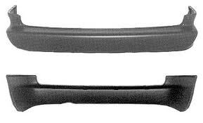 Aftermarket BUMPER COVERS for CHRYSLER - TOWN & COUNTRY, TOWN & COUNTRY,96-98,Rear bumper cover