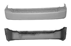 Aftermarket BUMPER COVERS for JEEP - LIBERTY, LIBERTY,08-12,Rear bumper cover