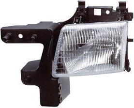 Aftermarket HEADLIGHTS for DODGE - B1500, B1500,98-98,LT Headlamp assy composite