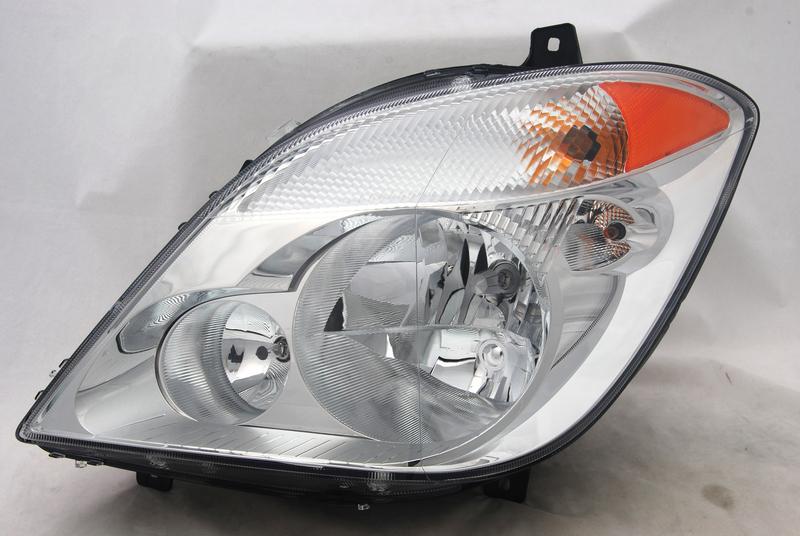 Aftermarket HEADLIGHTS for DODGE - SPRINTER 2500, SPRINTER 2500,07-09,LT Headlamp assy composite