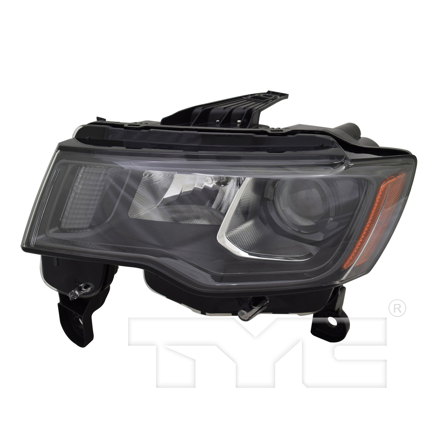 Aftermarket HEADLIGHTS for JEEP - GRAND CHEROKEE WK, GRAND CHEROKEE WK,22-22,LT Headlamp assy composite