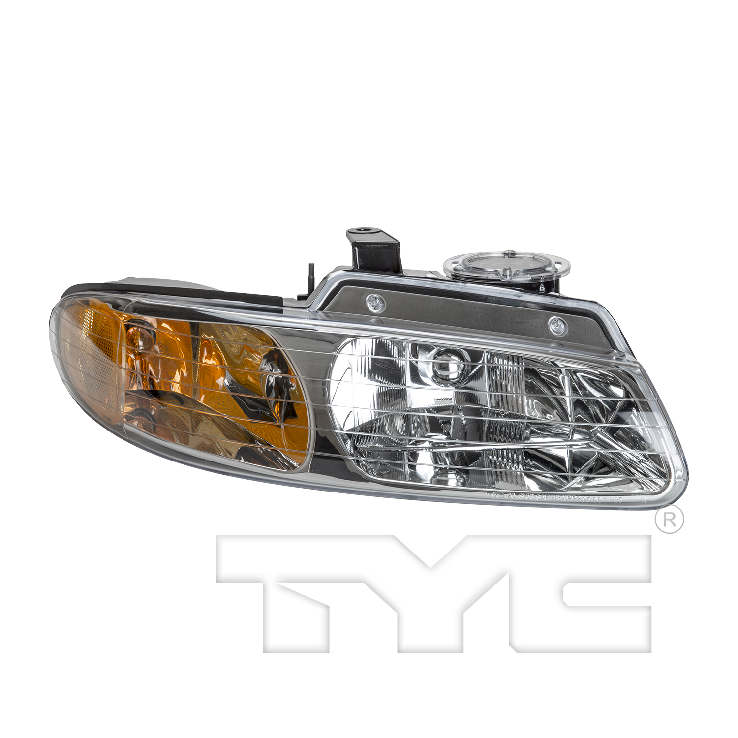 Aftermarket HEADLIGHTS for CHRYSLER - TOWN & COUNTRY, TOWN & COUNTRY,96-99,RT Headlamp assy composite