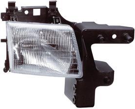 Aftermarket HEADLIGHTS for DODGE - B2500, B2500,98-98,RT Headlamp assy composite