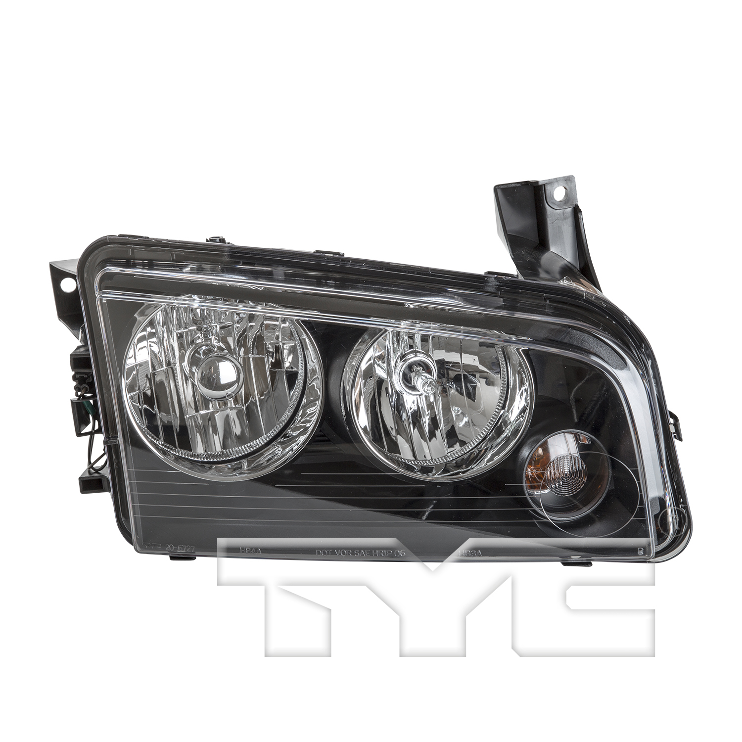 Aftermarket HEADLIGHTS for DODGE - CHARGER, CHARGER,06-07,RT Headlamp assy composite