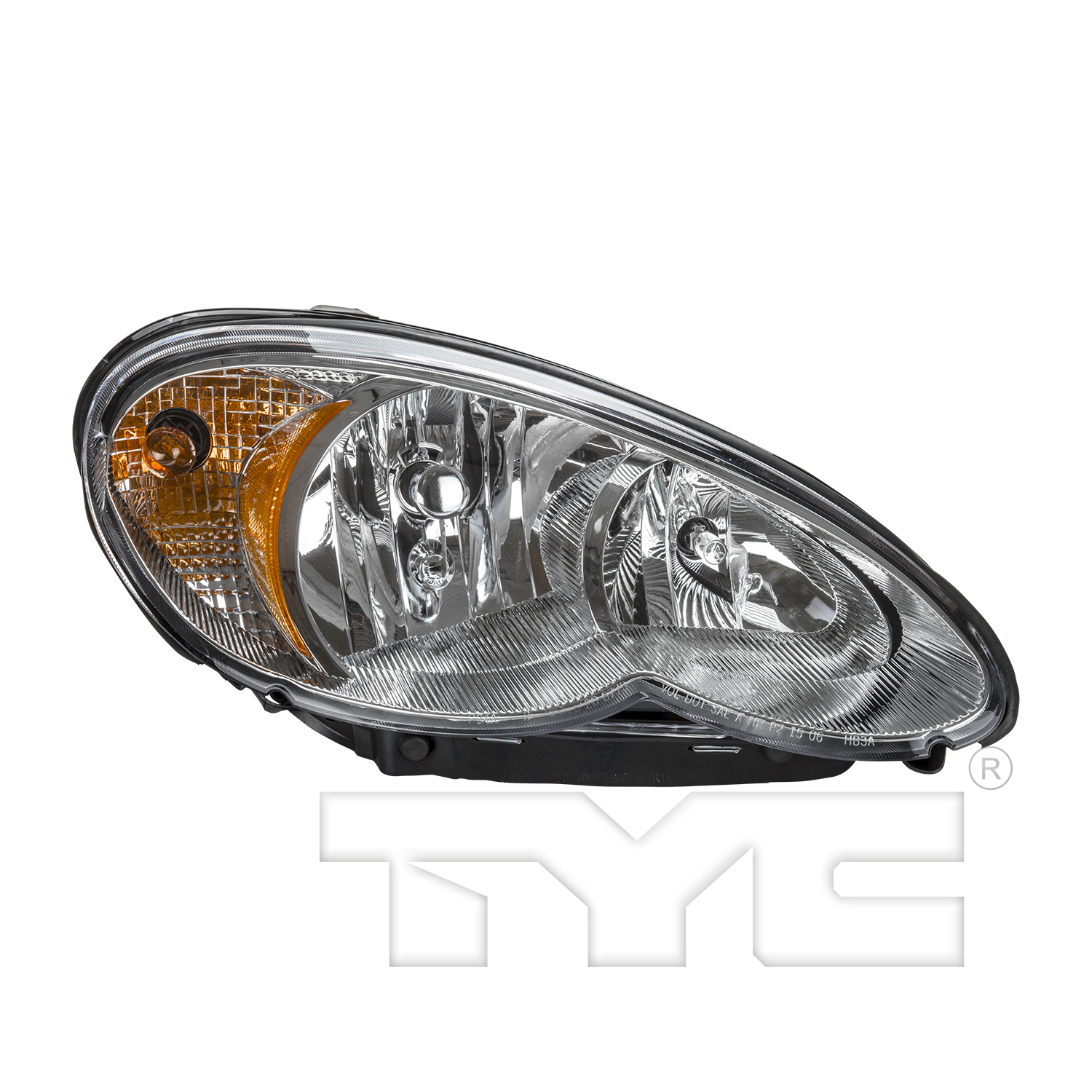 Aftermarket HEADLIGHTS for CHRYSLER - PT CRUISER, PT CRUISER,06-10,RT Headlamp assy composite