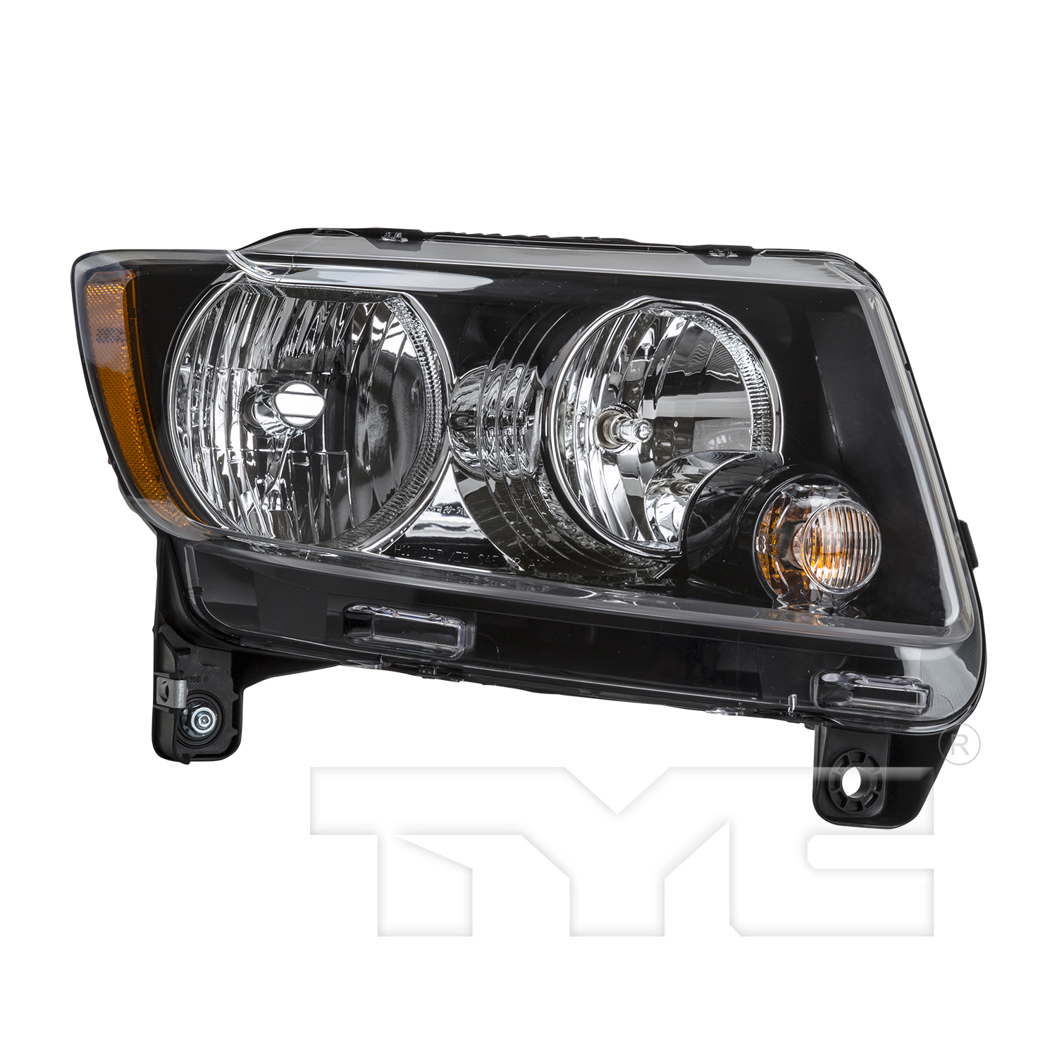 Aftermarket HEADLIGHTS for JEEP - COMPASS, COMPASS,13-17,RT Headlamp assy composite