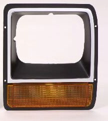 Aftermarket HEADLIGHT DOOR/BEZEL for DODGE - W250, W250,81-85,LT Headlamp door