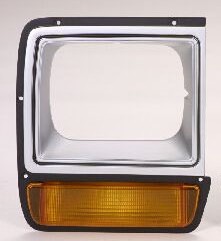 Aftermarket HEADLIGHT DOOR/BEZEL for DODGE - D250, D250,86-90,RT Headlamp door