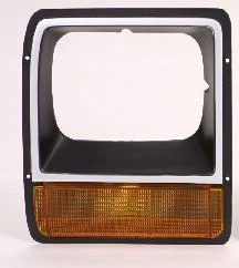 Aftermarket HEADLIGHT DOOR/BEZEL for DODGE - W350, W350,81-85,RT Headlamp door