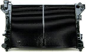 Aftermarket RADIATORS for DODGE - SHADOW, SHADOW,94-94,Radiator assembly