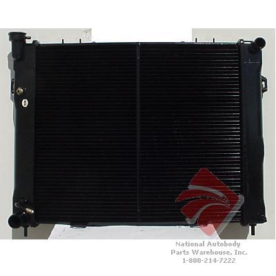 Aftermarket RADIATORS for JEEP - GRAND CHEROKEE, GRAND CHEROKEE,93-93,Radiator assembly