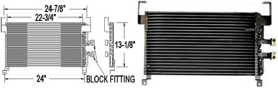 Aftermarket AC CONDENSERS for DODGE - NEON, NEON,00-02,Air conditioning condenser