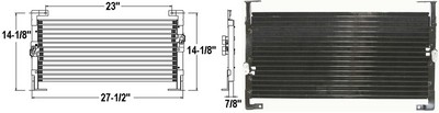 Aftermarket AC CONDENSERS for PLYMOUTH - NEON, NEON,95-99,Air conditioning condenser