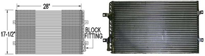 Aftermarket AC CONDENSERS for DODGE - B3500, B3500,98-98,Air conditioning condenser