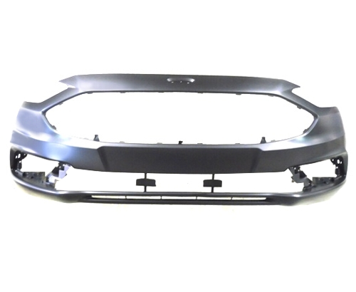 Aftermarket BUMPER COVERS for FORD - FUSION, FUSION,17-18,Front bumper cover