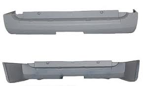 Aftermarket BUMPER COVERS for FORD - EXPEDITION, EXPEDITION,07-14,Rear bumper cover