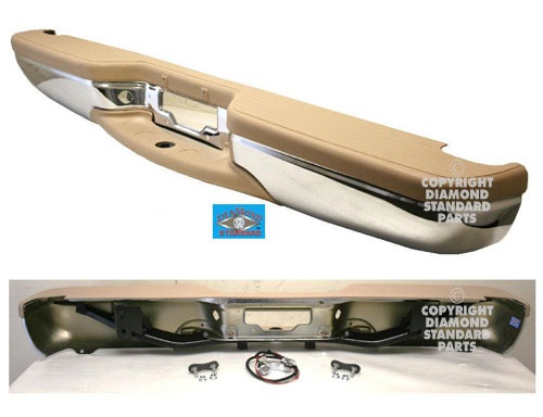 Aftermarket METAL REAR BUMPERS for FORD - EXPEDITION, EXPEDITION,97-00,Rear bumper assembly