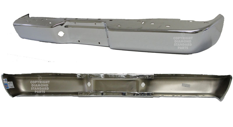 Aftermarket METAL REAR BUMPERS for FORD - EXPLORER, EXPLORER,91-94,Rear bumper face bar
