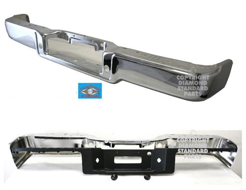 Aftermarket METAL REAR BUMPERS for FORD - F-150, F-150,04-05,Rear bumper assembly