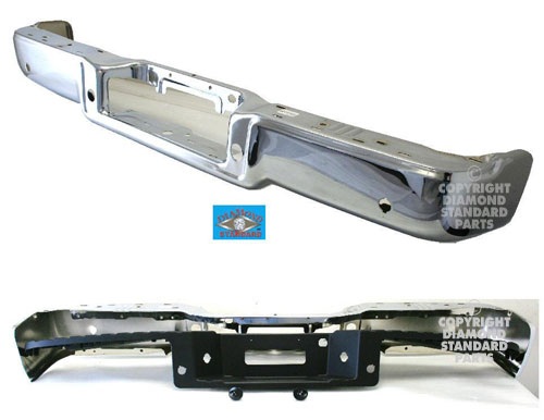 Aftermarket METAL REAR BUMPERS for FORD - F-150, F-150,06-08,Rear bumper assembly