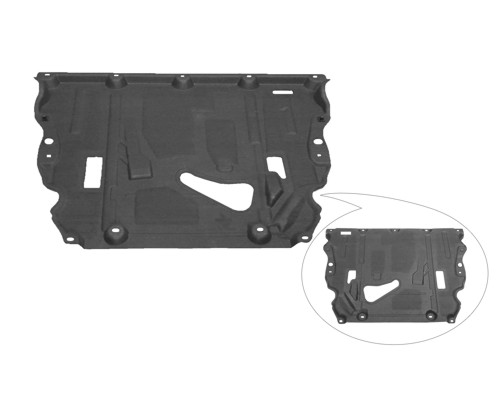 Aftermarket UNDER ENGINE COVERS for LINCOLN - NAUTILUS, NAUTILUS,19-22,Lower engine cover