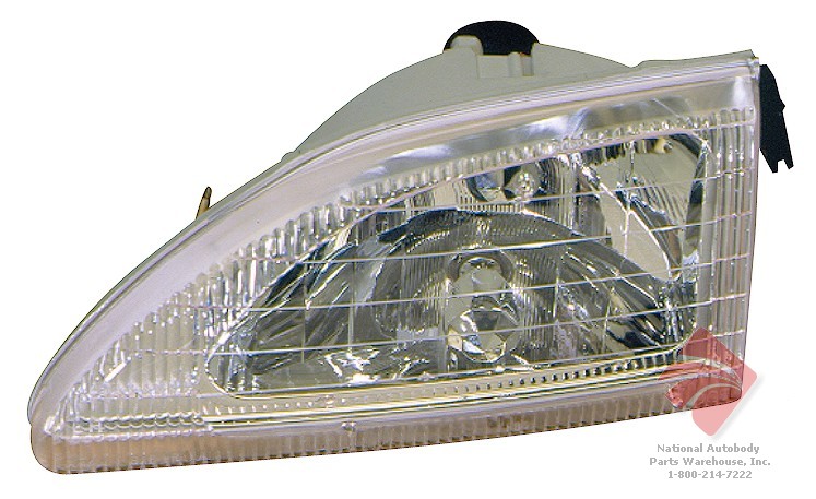 Aftermarket HEADLIGHTS for FORD - MUSTANG, MUSTANG,94-98,LT Headlamp assy composite