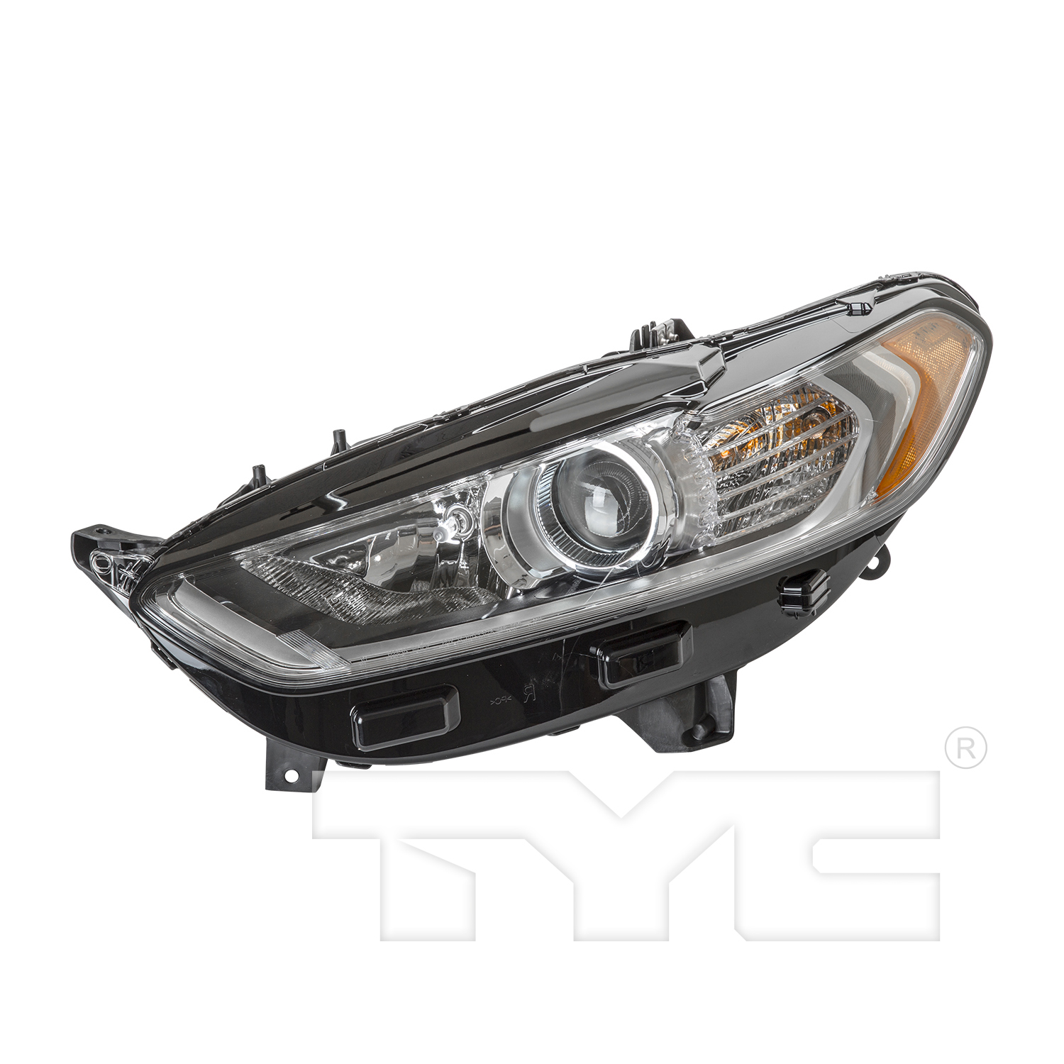 Aftermarket HEADLIGHTS for FORD - FUSION, FUSION,13-16,LT Headlamp assy composite