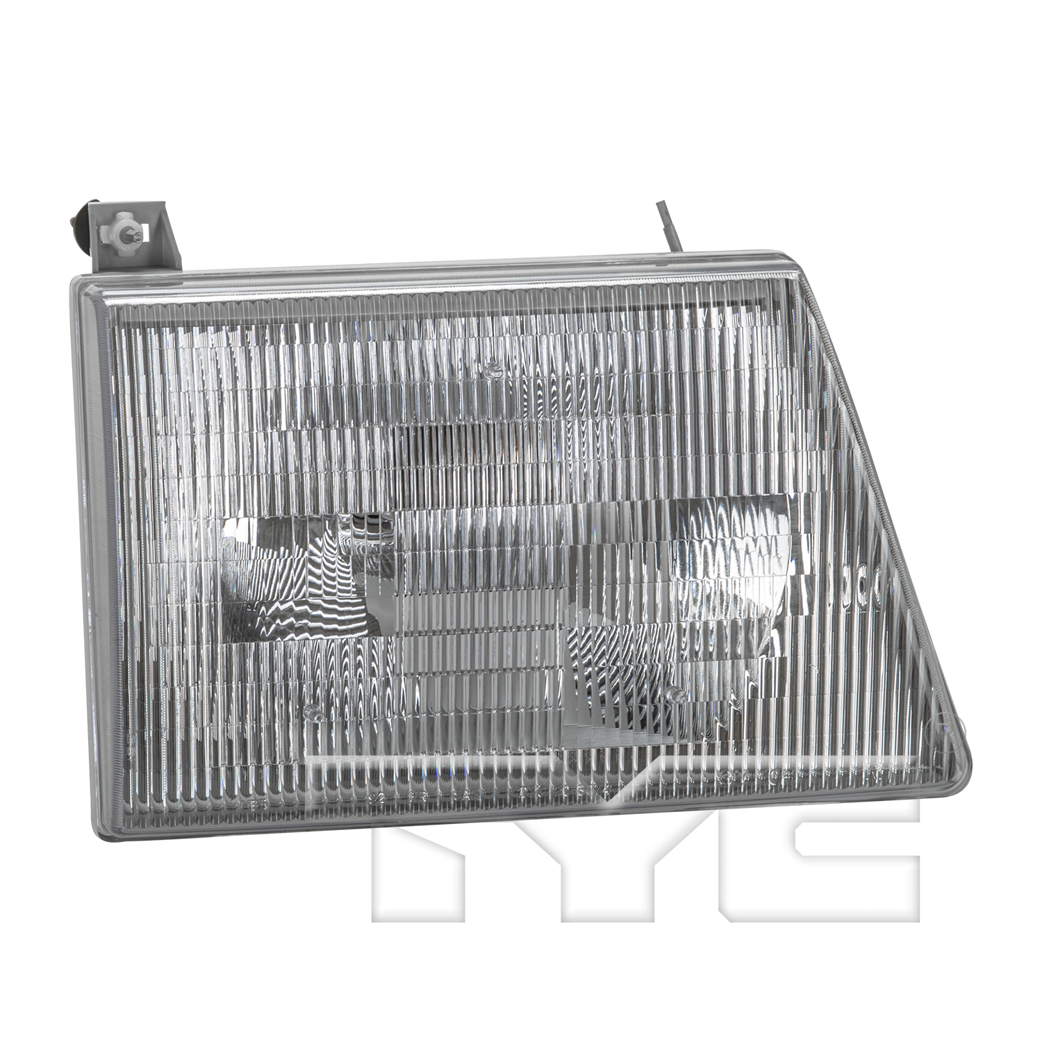 Aftermarket HEADLIGHTS for FORD - E-350 ECONOLINE CLUB WAGON, E-350 ECONOLINE CLUB WAGON,92-96,RT Headlamp assy composite