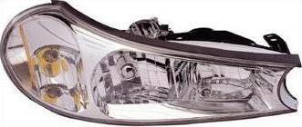 Aftermarket HEADLIGHTS for FORD - CONTOUR, CONTOUR,98-00,RT Headlamp assy composite