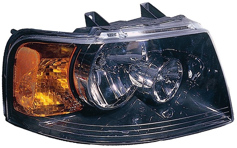 Aftermarket HEADLIGHTS for FORD - EXPEDITION, EXPEDITION,03-06,RT Headlamp assy composite