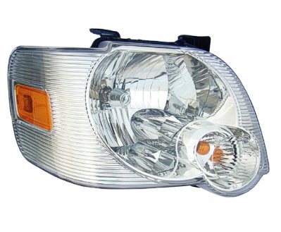 Aftermarket HEADLIGHTS for FORD - EXPLORER, EXPLORER,06-10,RT Headlamp assy composite