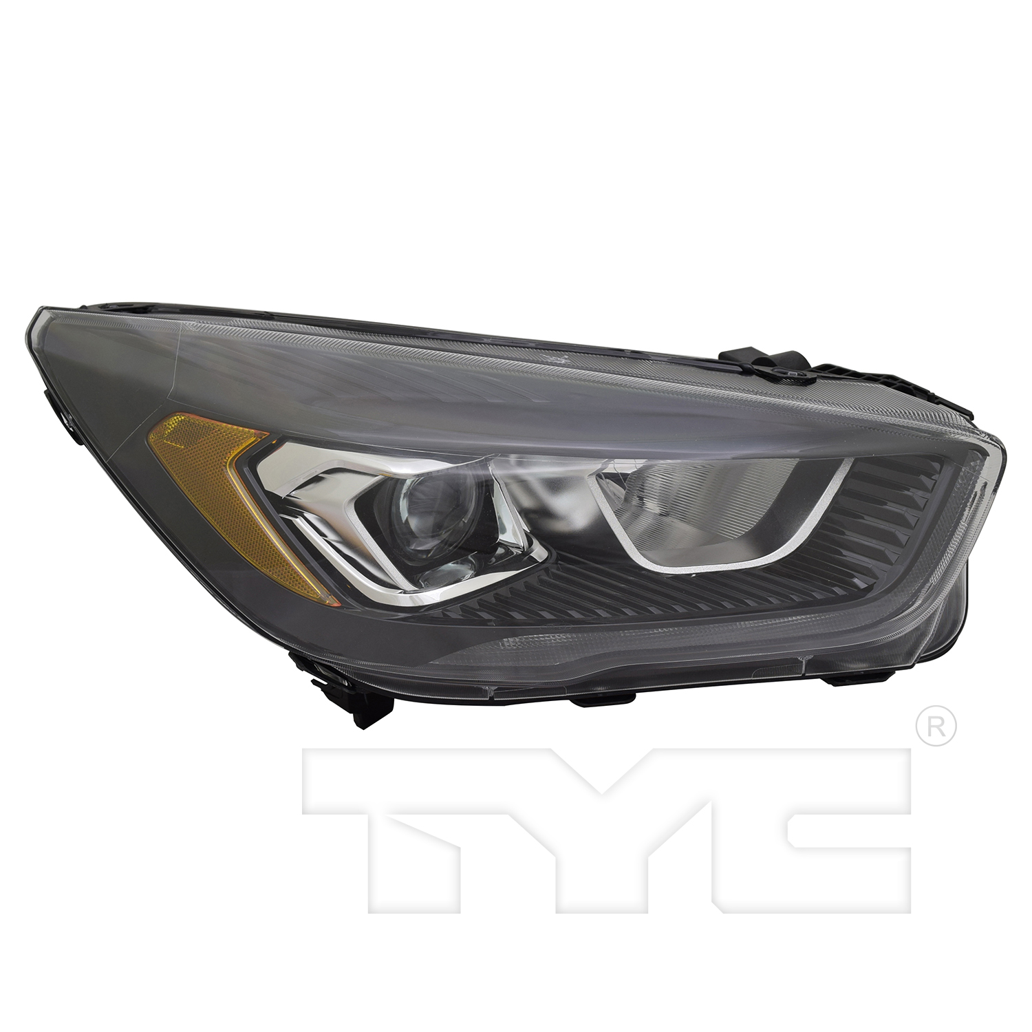 Aftermarket HEADLIGHTS for FORD - ESCAPE, ESCAPE,17-19,RT Headlamp assy composite