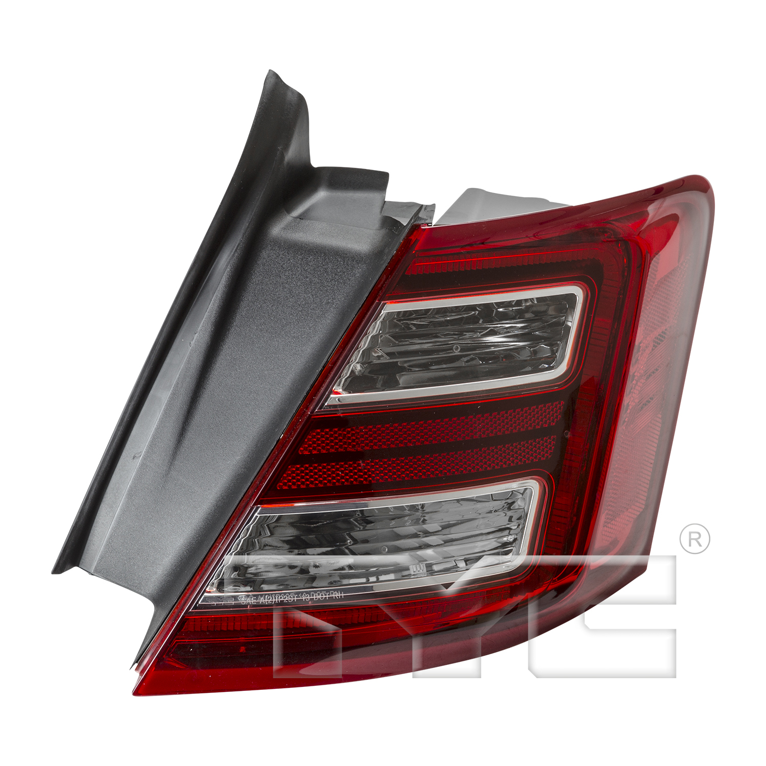 Aftermarket TAILLIGHTS for FORD - TAURUS, TAURUS,13-19,RT Taillamp assy outer