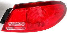 Aftermarket TAILLIGHTS for MERCURY - TRACER, TRACER,99-99,RT Taillamp lens/housing